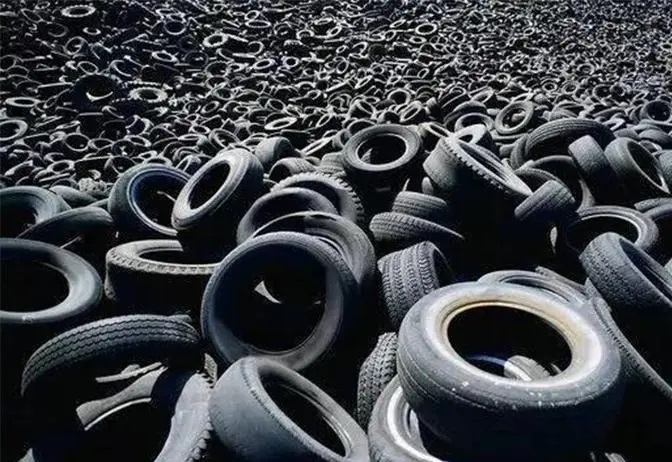 中國廢舊輪胎每年2000萬噸，黑色污染成全球難題，中國如何處理？