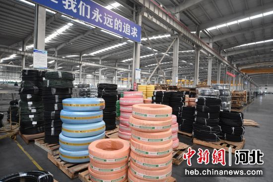 景縣一科技有限公司生產(chǎn)車間一角。 高雷 攝