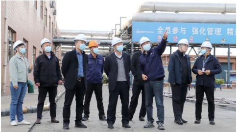 東營市應(yīng)急管理局“四不兩直”方式蒞臨萬達耐斯特炭黑公司督導(dǎo)檢查安全生產(chǎn)工作