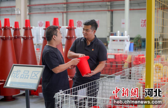 景縣開展“政策找企業(yè)”活動實地了解企業(yè)運行情況。 作者 高雷