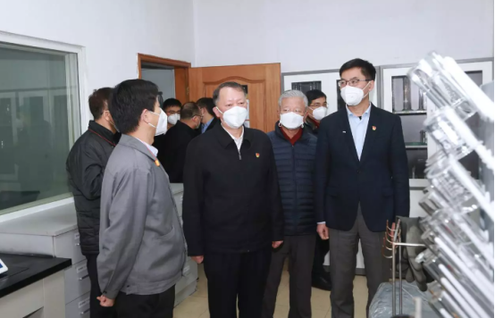 浙江省嘉興市政協(xié)黨組書記、主席到曉星化纖調(diào)研