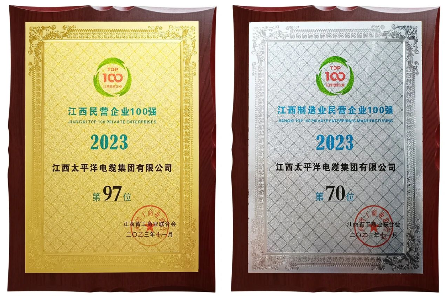 江西省人民政府新聞辦公室與江西省工商業(yè)聯(lián)合會攜手主辦的2023年江西民營企業(yè)100強發(fā)布會于11月3日盛大舉行。在這次發(fā)布會上，江西太平洋集團榮登“江西民營企業(yè)100強”以及“江西制造業(yè)民營企業(yè)100強”榜單。