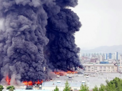 韓國(guó)錦湖輪胎光州工廠突發(fā)大火